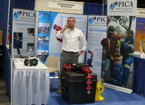 Chris at ACE11 Booth